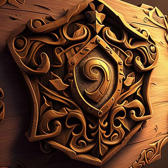 3D model Hearthstone game (STL)